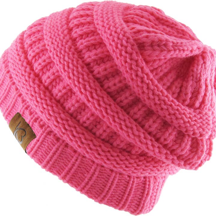 KBETHOS - Wholesale Beanie - Women's - Cable Knit Ribbed Beanie48