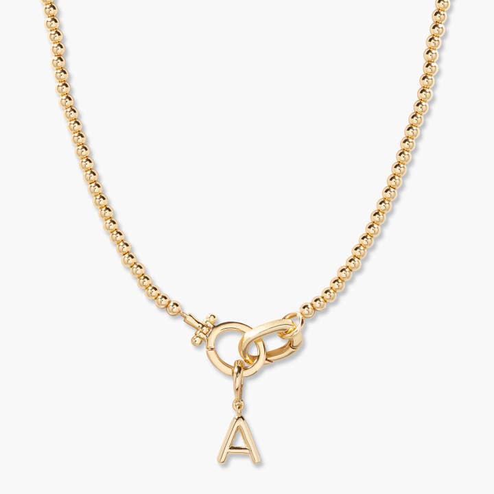 Avery Initial Necklace for wholesale by Brook & York