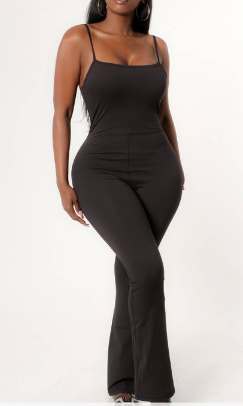 JBLA FASHION - Wholesale Jumpsuit - Women's - BELL BOTTOM SPAGHETTI STRAP SLEEVELESS.2