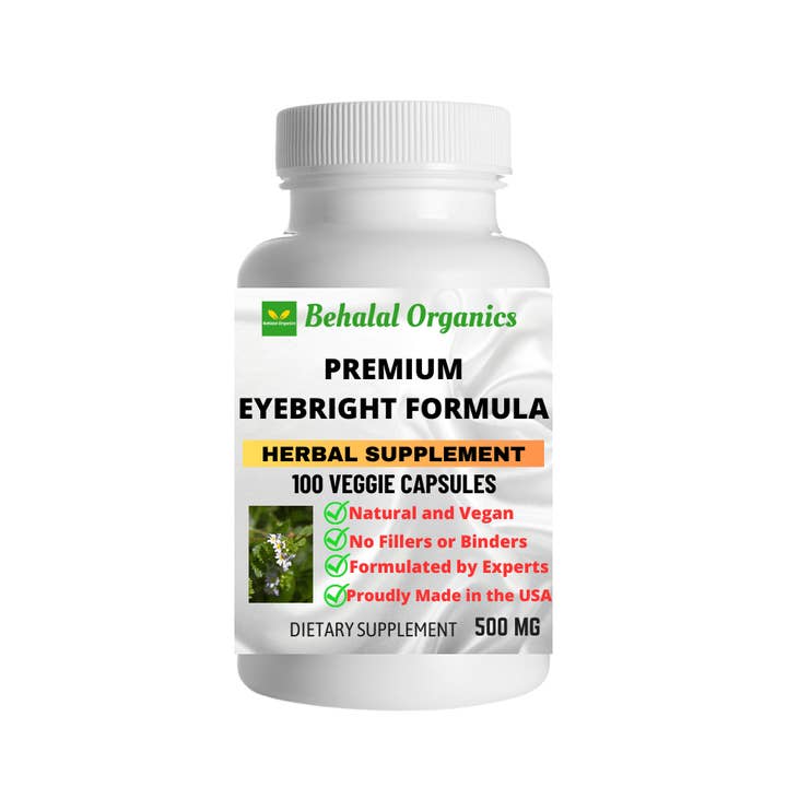 EyeBright Capsules for wholesale by Behalal Organics