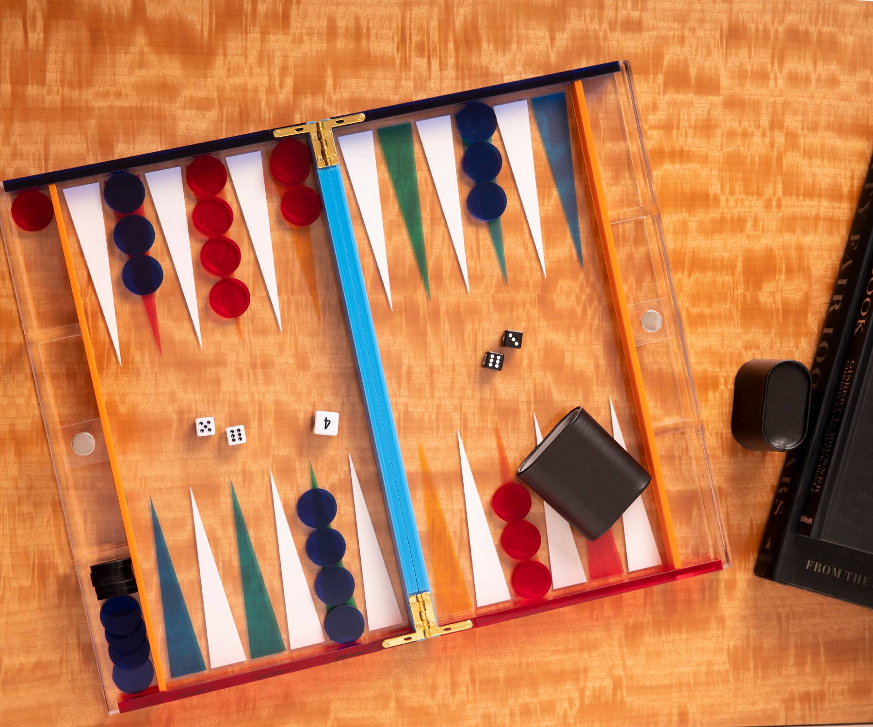 BeyBerk International - Wholesale Board Game - Acrylic Backgammon Set7
