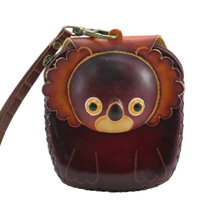 Handmade leather Koala Bear Wristlet coin purse and other Purchase Wholesale koala keychain. Free Returns & Net 60 Terms on Faire trending on Faire.