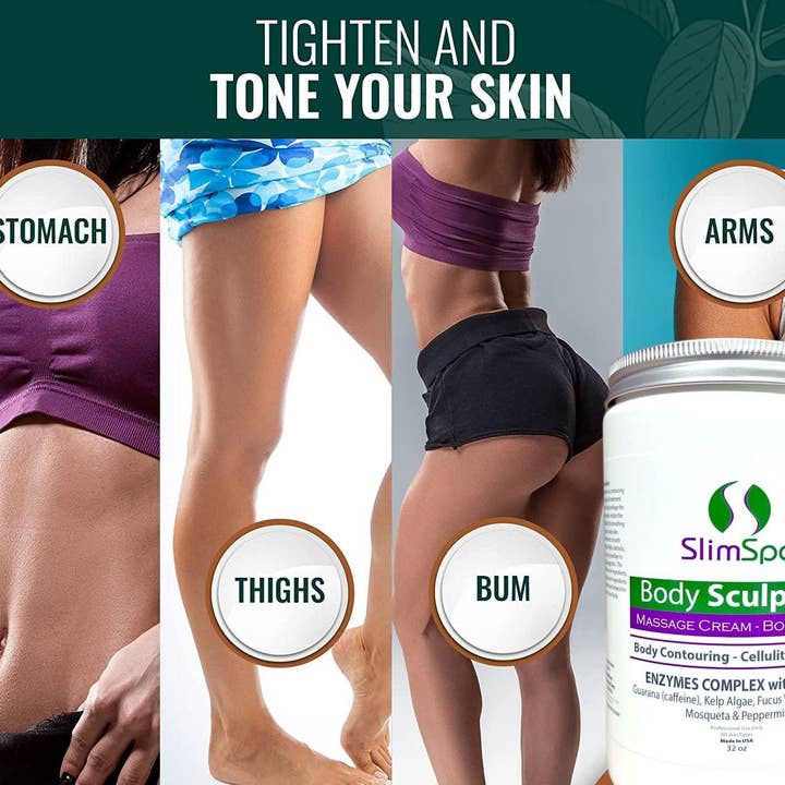 SlimSpa The Body Care Specialists - Wholesale Body Cream/Lotion - Body Sculpting Cream 32 oz4