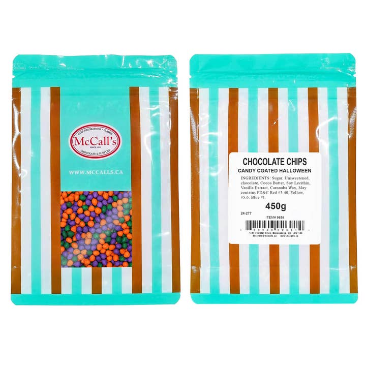 CHOCOLATE EM PEPITAS REVESTIDO DE AÇÚCAR HALLOWEEN 450 g por atacado de McCall's