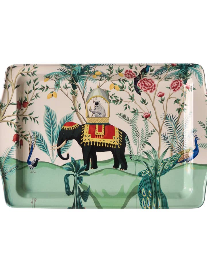 Metal Tray - Elephant - Small  for wholesale by Esthetic Living