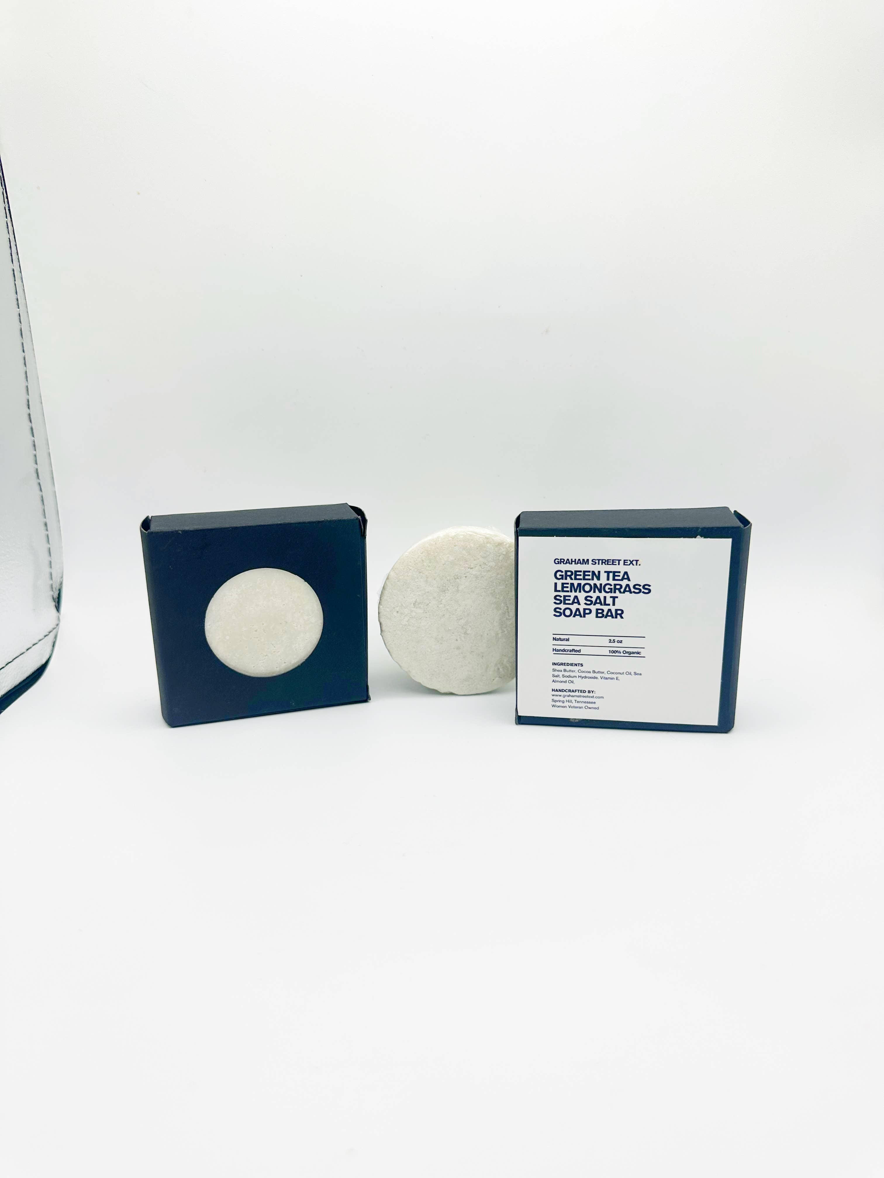 Graham Street Ext. - Wholesale Bar Soap - Green Tea and Lemongrass Sea Salt Bar Soap