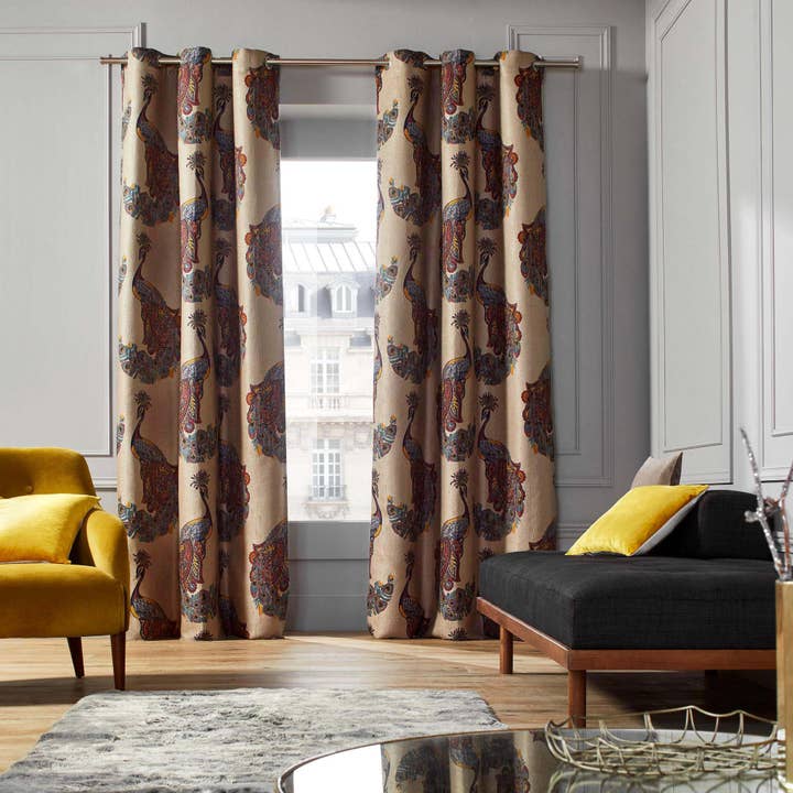 Rideau à oeillets Indra pour la vente par Madura