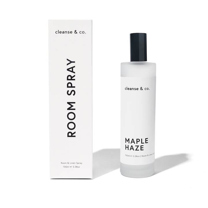 Cleanse & Co. - Wholesale Room & linen spray - MAPLE HAZE - Room & Linen Spray1