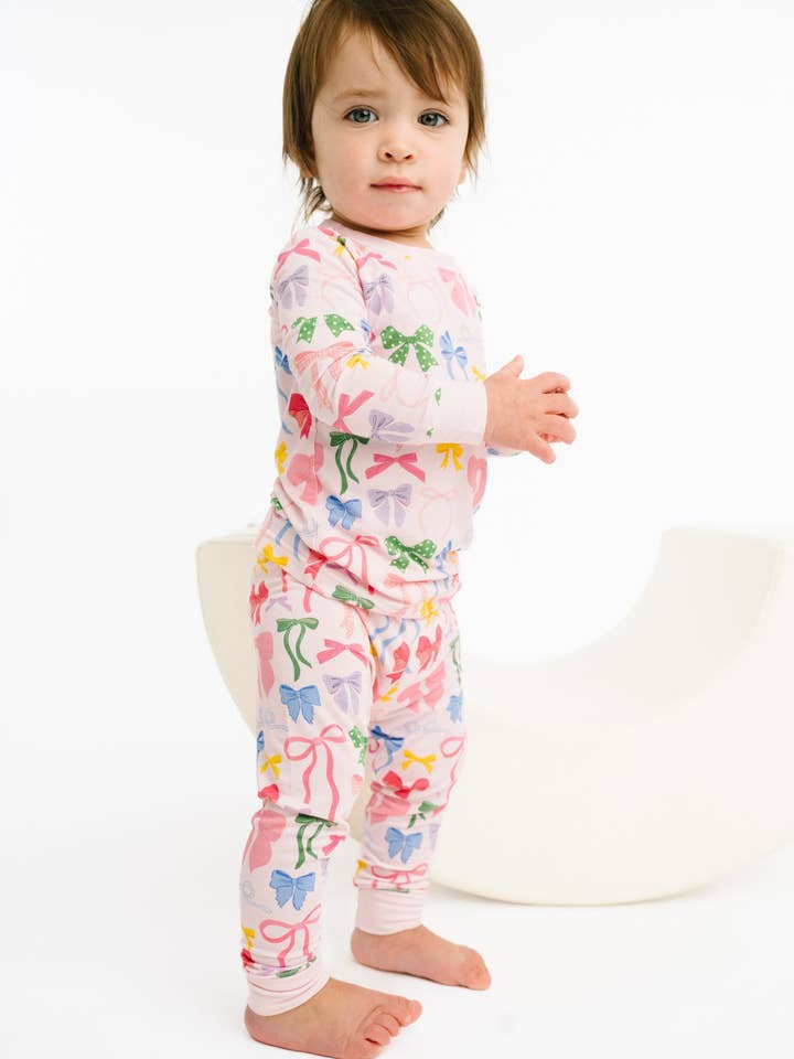 Bow Collection Bamboo Set for wholesale by Little One Shop