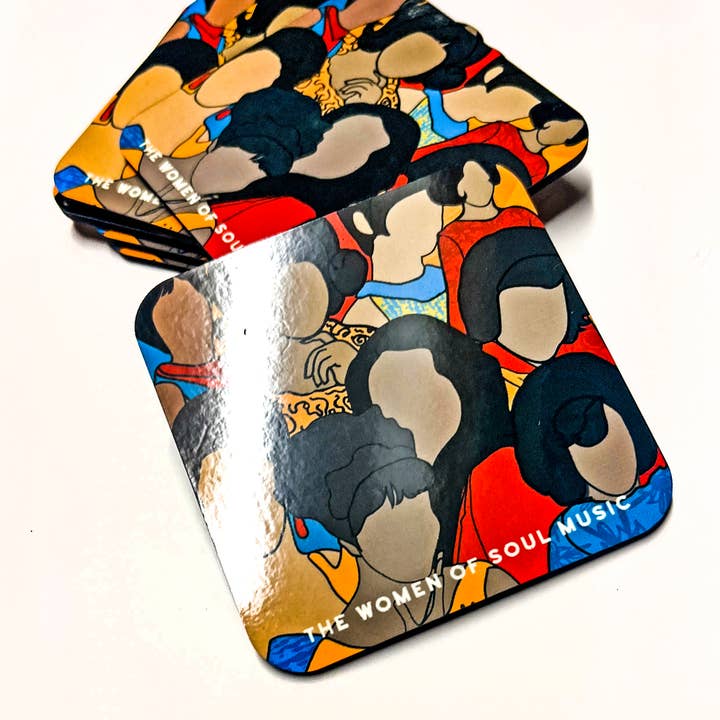 Mujeres del Soul de Detroit Imán Musical para venta al por mayor de Creative Hina Design