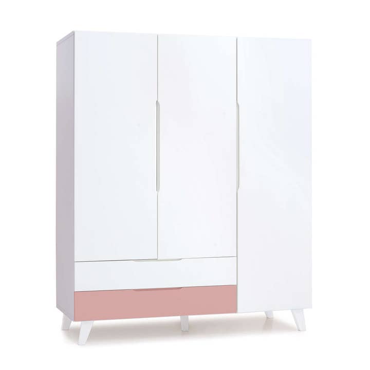 Alondra Baby - Wholesale Bedroom Furniture - Large children's wardrobe (3 doors) · Style Plus+7