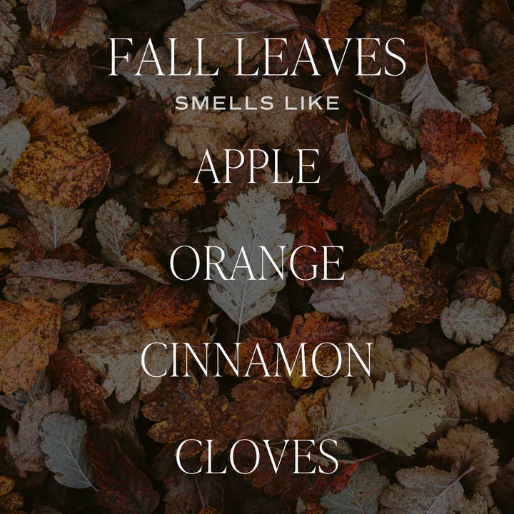 Sweet Water Decor - Wholesale Jar/Filled Candle - Fall Leaves 9 oz Soy Candle - Fall Decor & Gifts2
