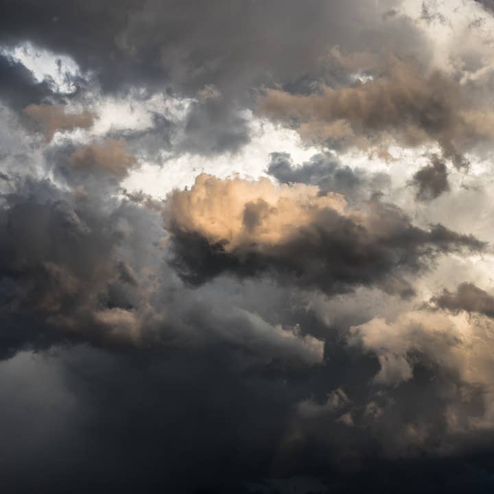 Storm Moln Fotografi Konst Multi-Storlek väggdekor Tryck för wholesale av Hope Decor