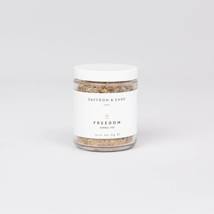 Saffron & Sage Freedom Tea for wholesale by Saffron & Sage
