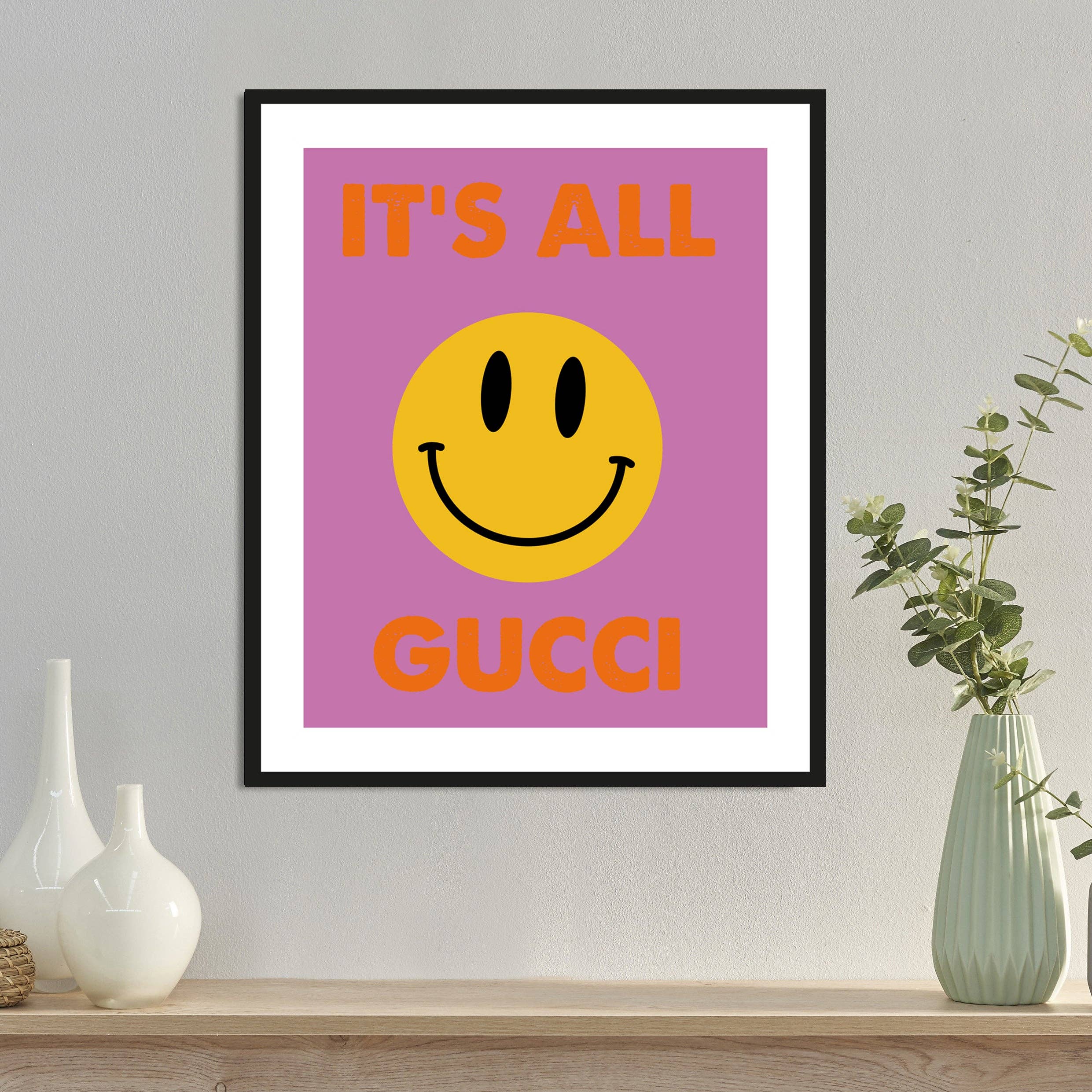 Queence – Großhandel Kunstdruck – Rahmenbild - Its All G4