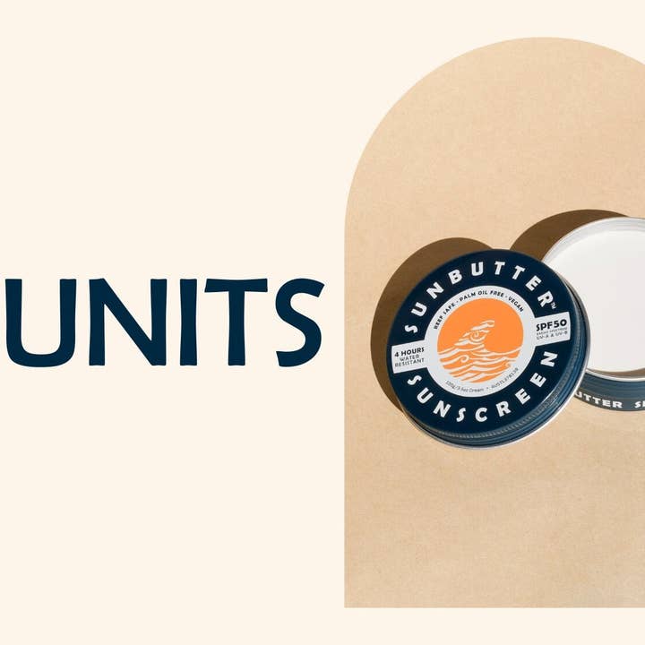 ORIGINAL SPF50 Revsäker Solkräm för wholesale av SunButter Skincare