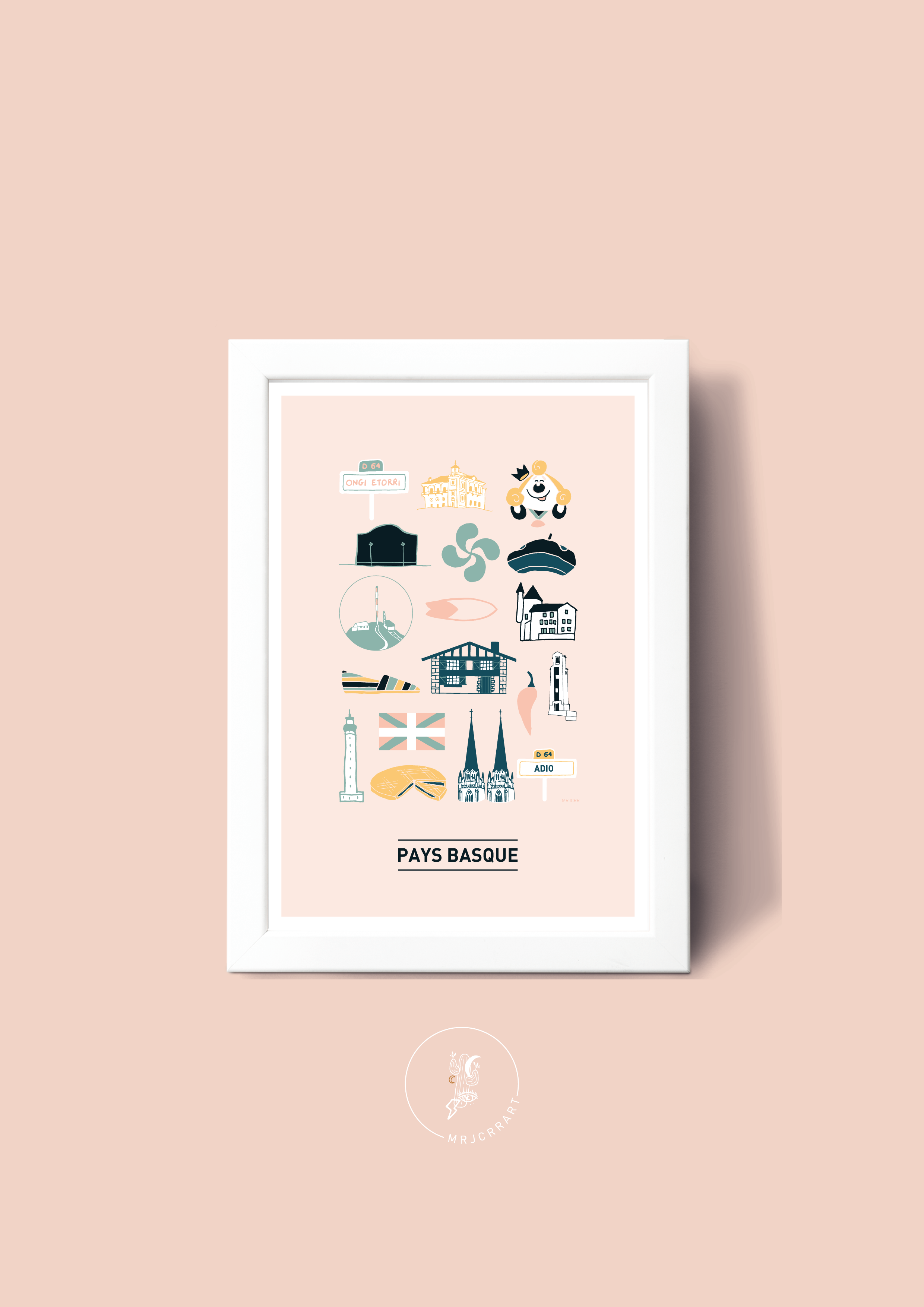 Mrjcrrart - Venta al por mayor Ilustración - País Vasco ilustrado0