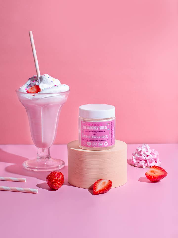 Foaming sugar scrub/Foaming sugar scrub 200ml for wholesale by Sorbetbeaute