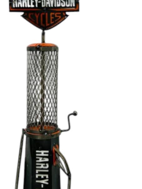 38-230 - SM Harley Davidson Gas Pump - 20 for wholesale by Rustic Farm
