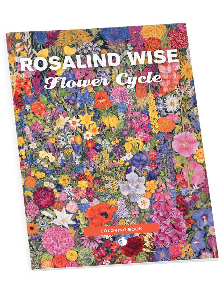 Rosalind Wise: Livro de Colorir Ciclo das Flores por atacado de Pomegranate