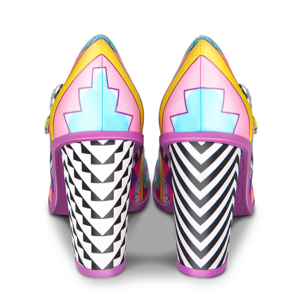 Hot Chocolate Design - Wholesale Platform Heels - Women's - Chocolaticas® High Heels Geometric Women's Mary Jane Pump4