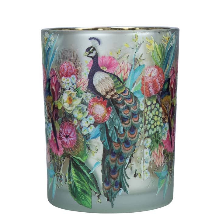 Windlicht Fleury Pfau Mittel 12cm für den Großhandel von Mars & More - Brand of B Living