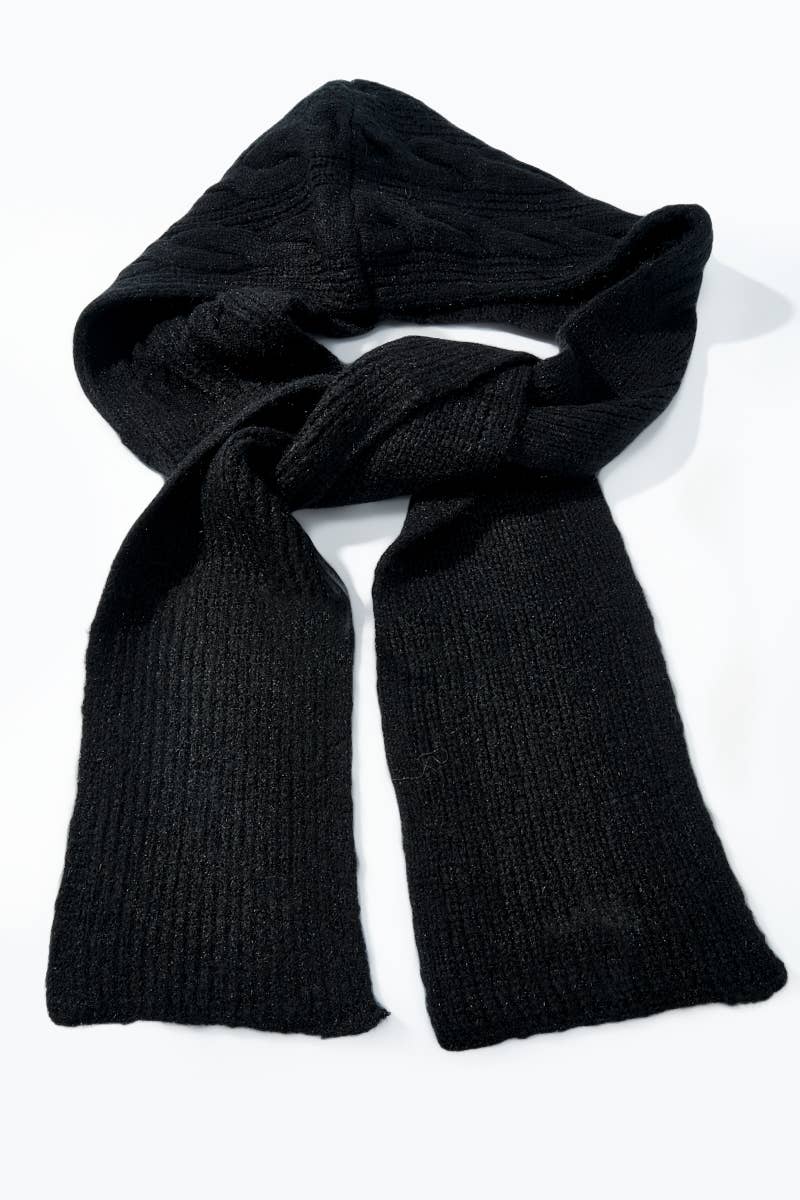 BYREN | ÉLINE L'ATELIER - Wholesale Beanie - Women's - 2-in-1 Wool Beanie-Scarf MJ219SD0