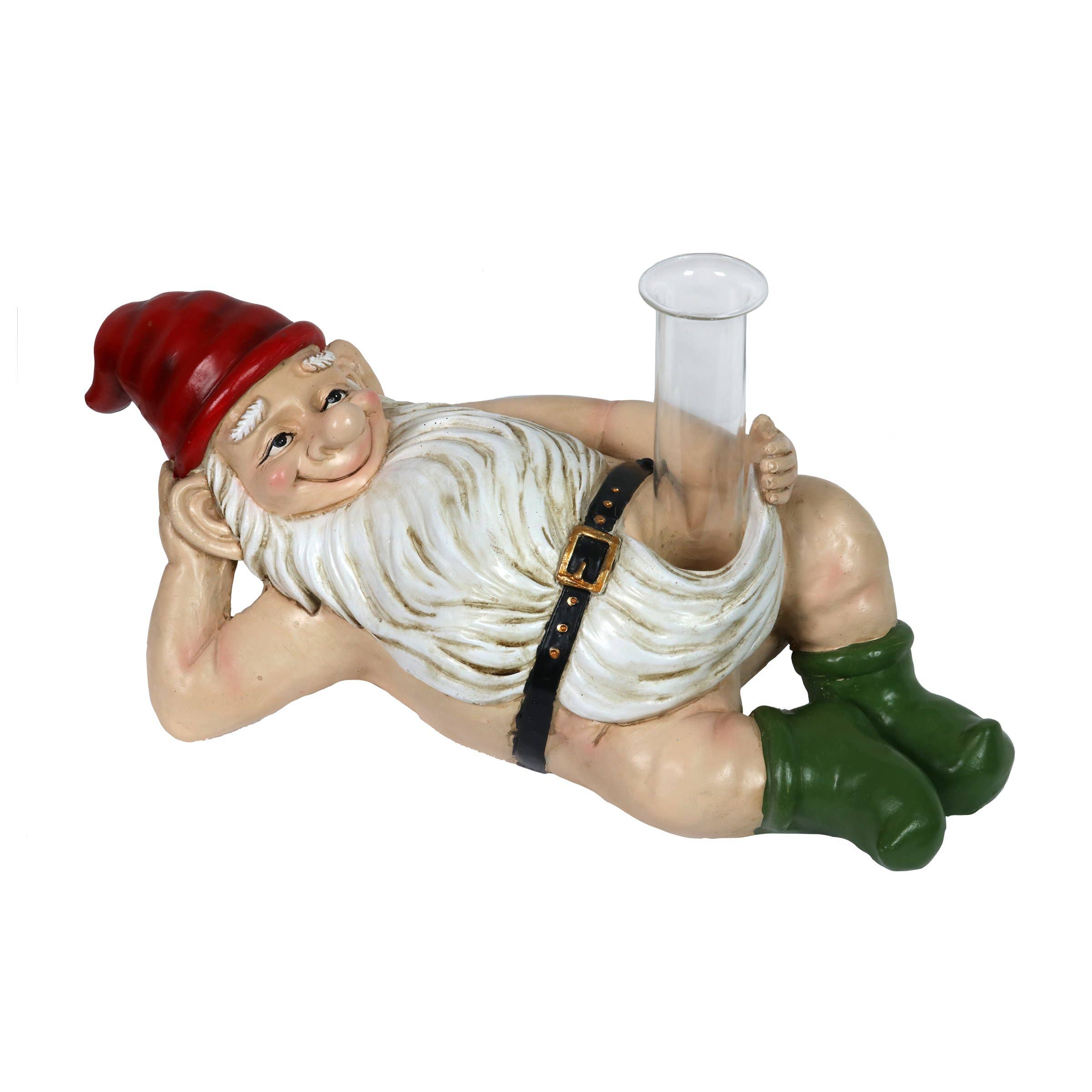 Exhart - Vente Nains de jardin - Pluviomètre nu Ralph Gnome0