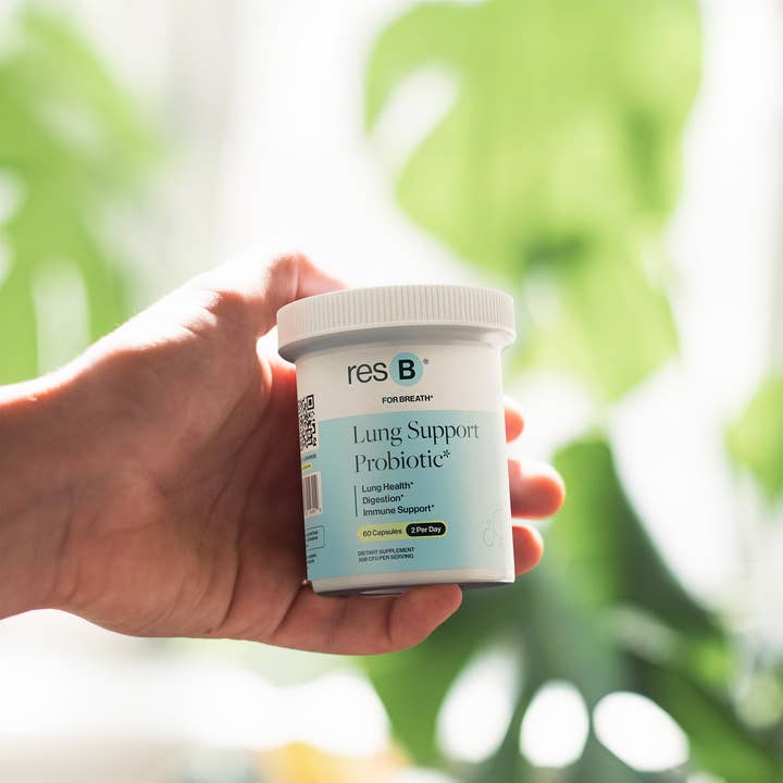 resbiotic - Venta al por mayor Suplementos/vitaminas para beber - Probiótico ResB® para el apoyo pulmonar8