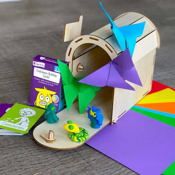 Baby Republic - Vendita all'ingrosso Kit per lavoretti fai da te - Bambini - Scatola di gestione dell'ansia