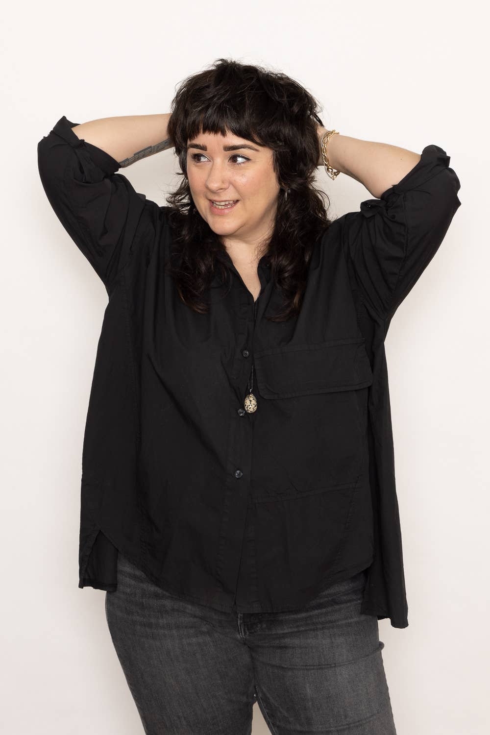 SBJ Austin - Wholesale Blouse - Women's - Violet Top4