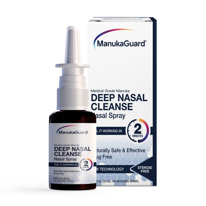 Deep Nasal Cleanse Nasal Spray for wholesale by ManukaGuard
