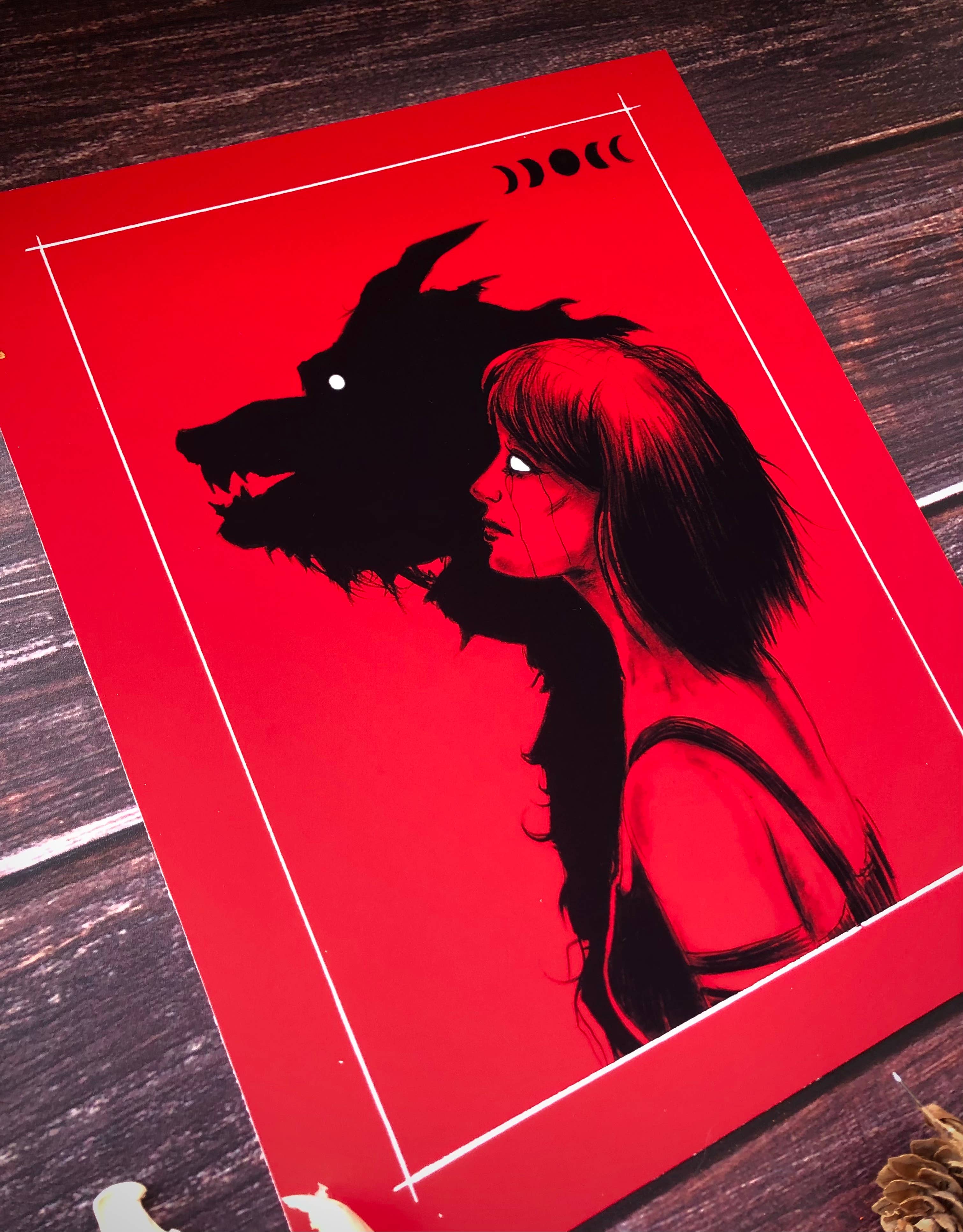 Andy Sciazko Art - Wholesale Art Print - Werewolf- Fine Art Print-Gothic Decor1