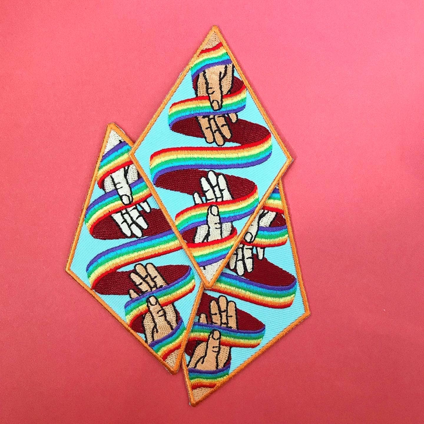 Raspberry Cloud Studio - Wholesale Patch - Rainbow Iron-On Patch LGBTQ Pride Jacket Backpack Patch5