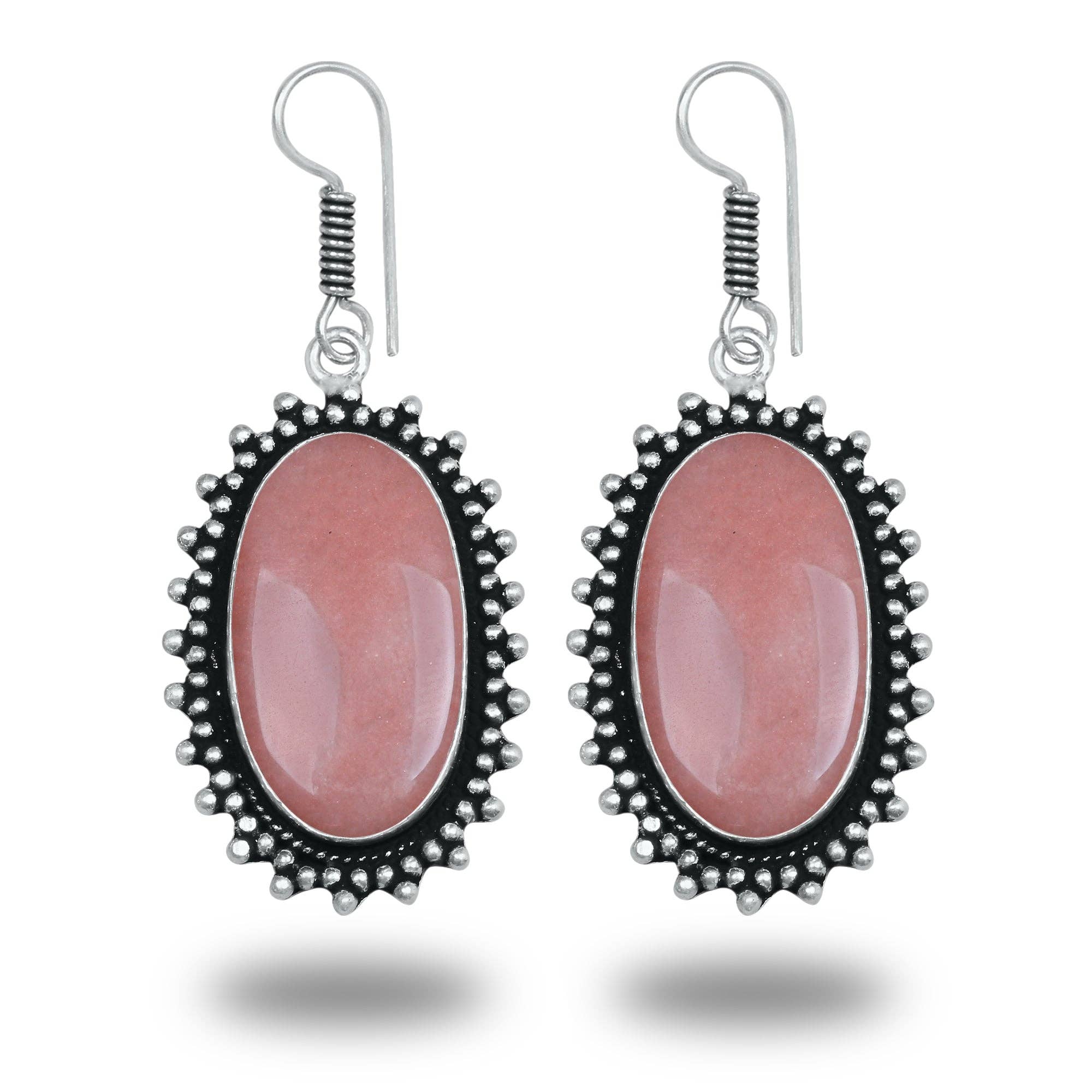 Handmade Jewels - Wholesale Dangle Earrings - Boho Crystal Earrings For Women - Silver Plated, Designer, Chic, Assorted And Wholesale30