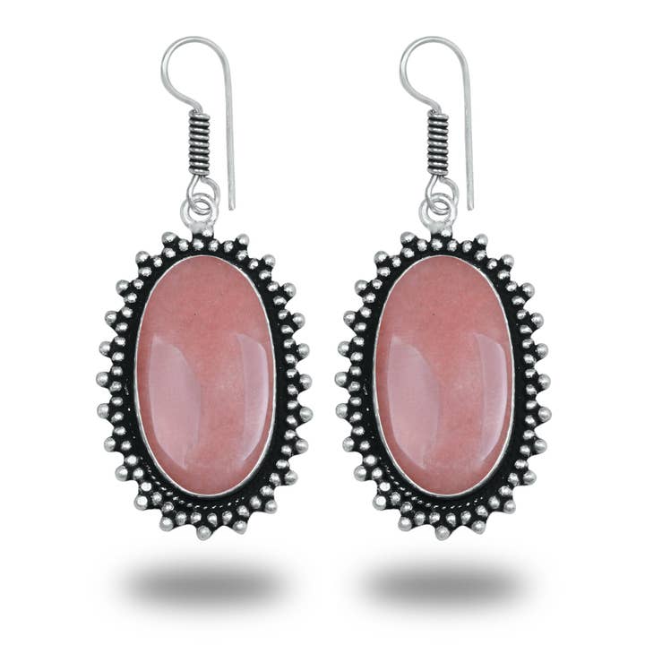 Handmade Jewels - Wholesale Dangle Earrings - Boho Crystal Earrings For Women - Silver Plated, Designer, Chic, Assorted And Wholesale30