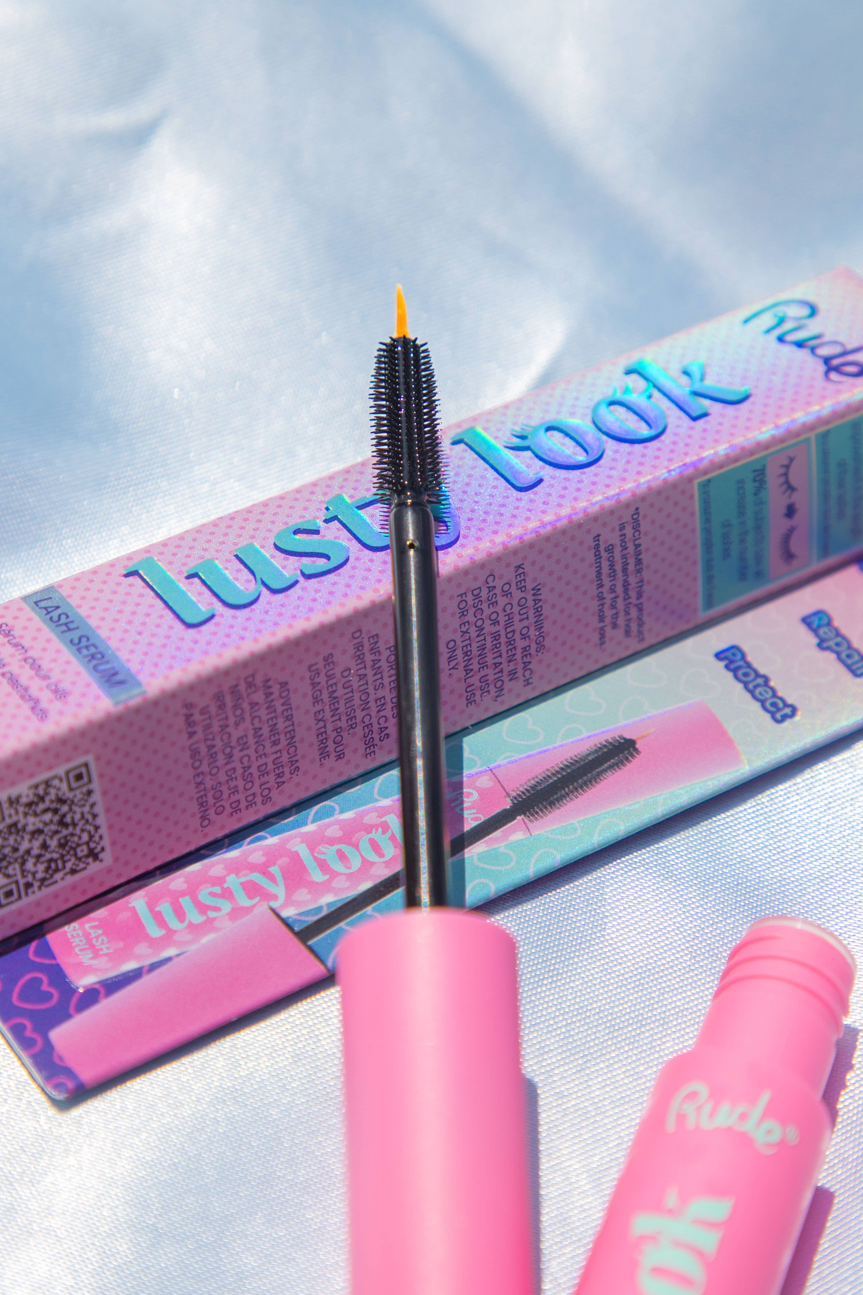 Rude Cosmetics - Wholesale Eyelash/Brow Serum - Lusty Look Lash Serum4