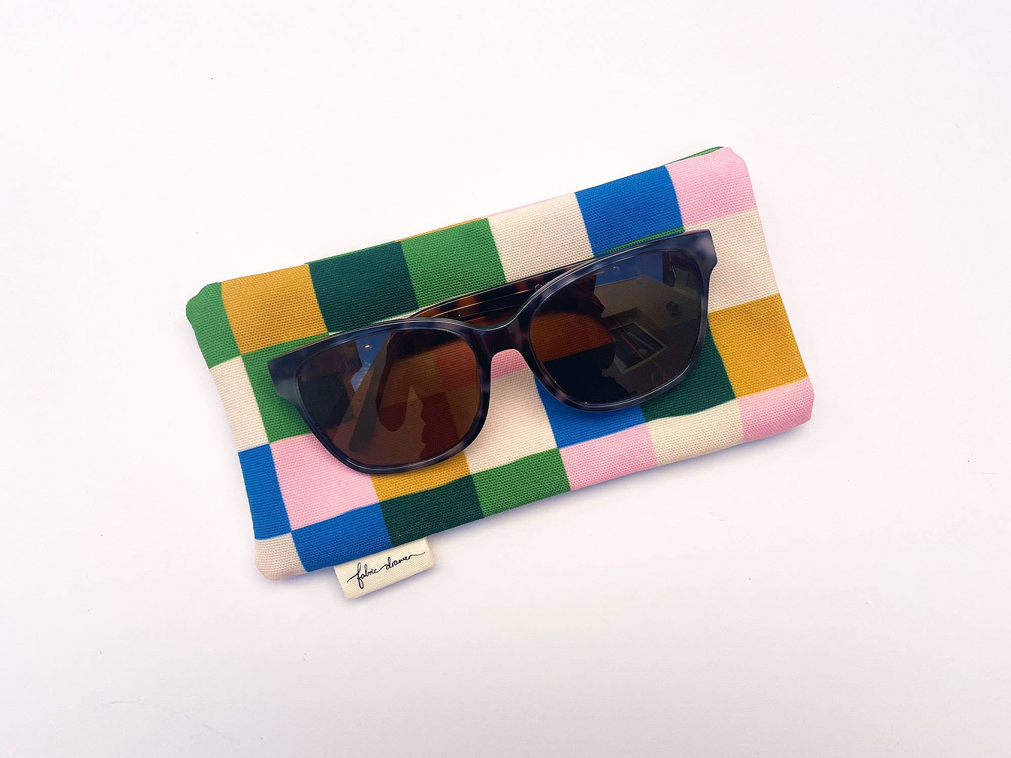 Fabric Drawer - Wholesale Eyewear Cases & Holders - Women's - Handmade Fabric Sunglasses, Glasses Case - Picnic (Dark)2