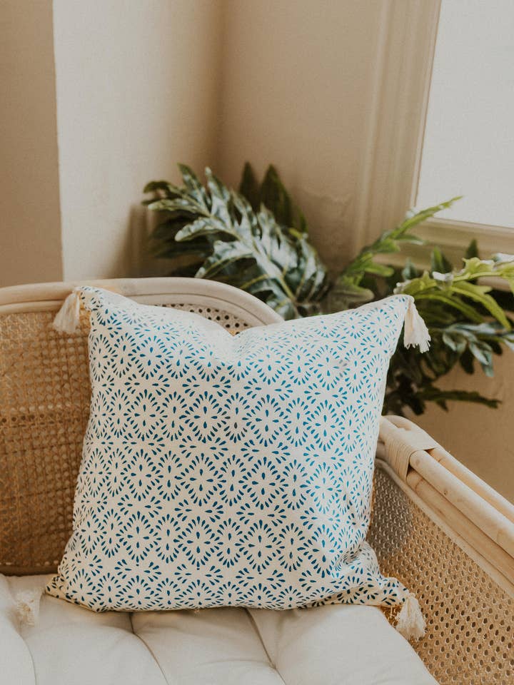 Juniper Kos Cushion Cover for wholesale by Kaiilani