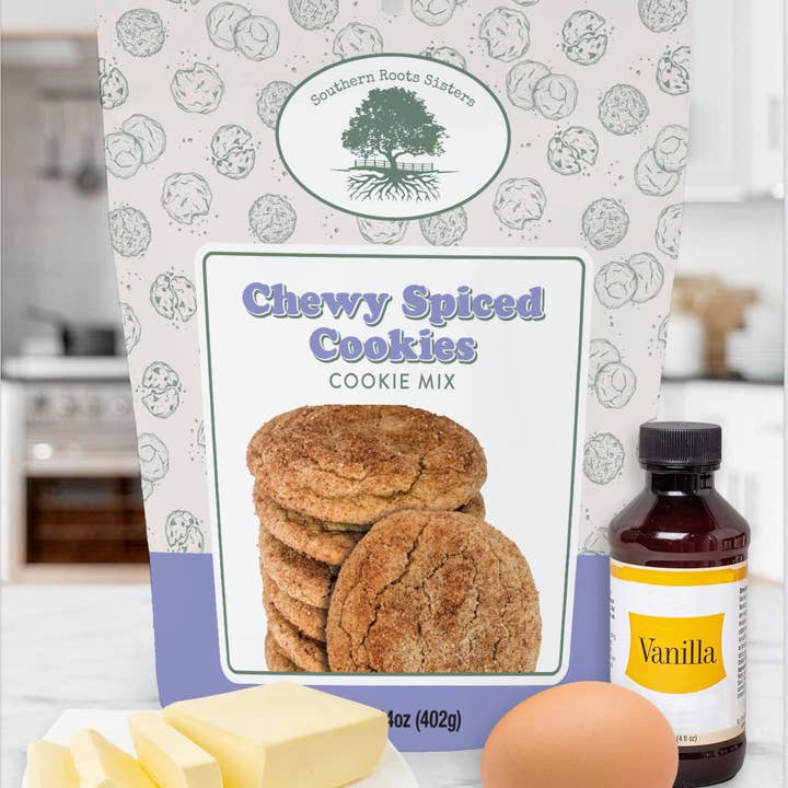 Southern Roots Sisters - Wholesale Biscuit mix - Chewy Spiced Cookie Mix