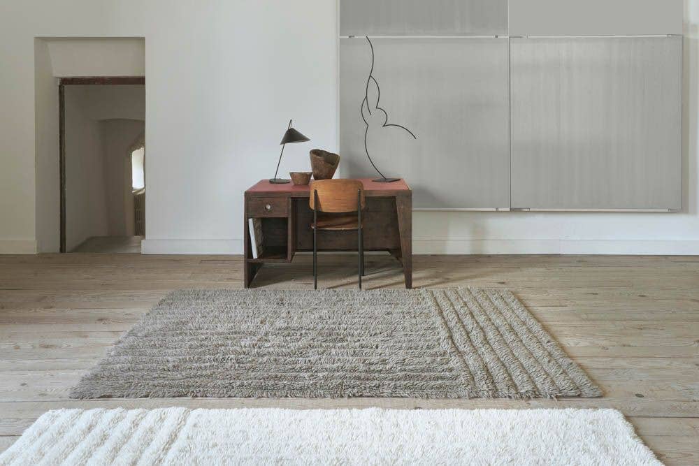 Lorena Canals - Wholesale Area Rug - Woolable Rug Dunes - Sheep White L4