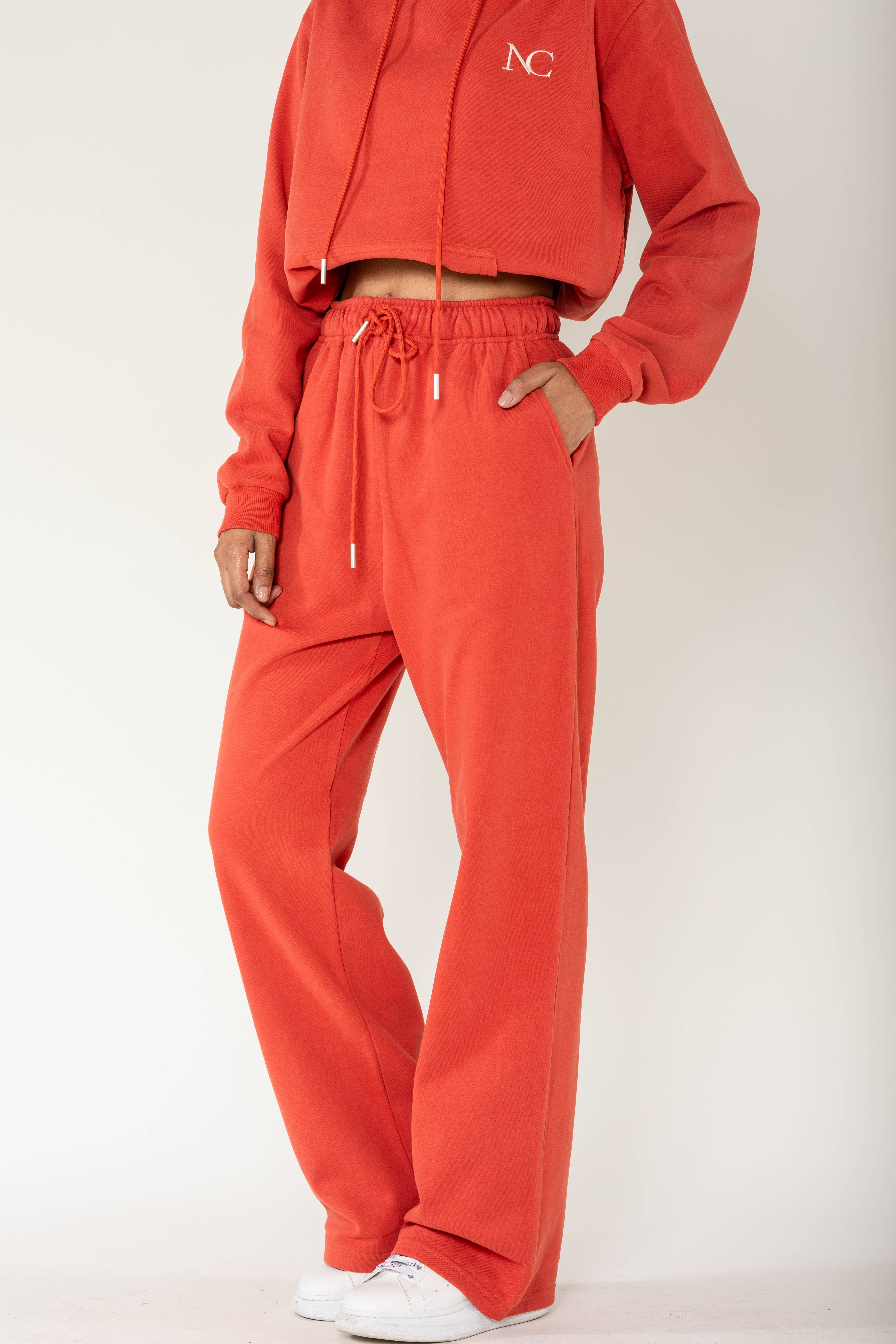 Nina Carter - Wholesale Lounge Sweatpants/Joggers - Women's - F023 loungewear sport flared fleece joggers27