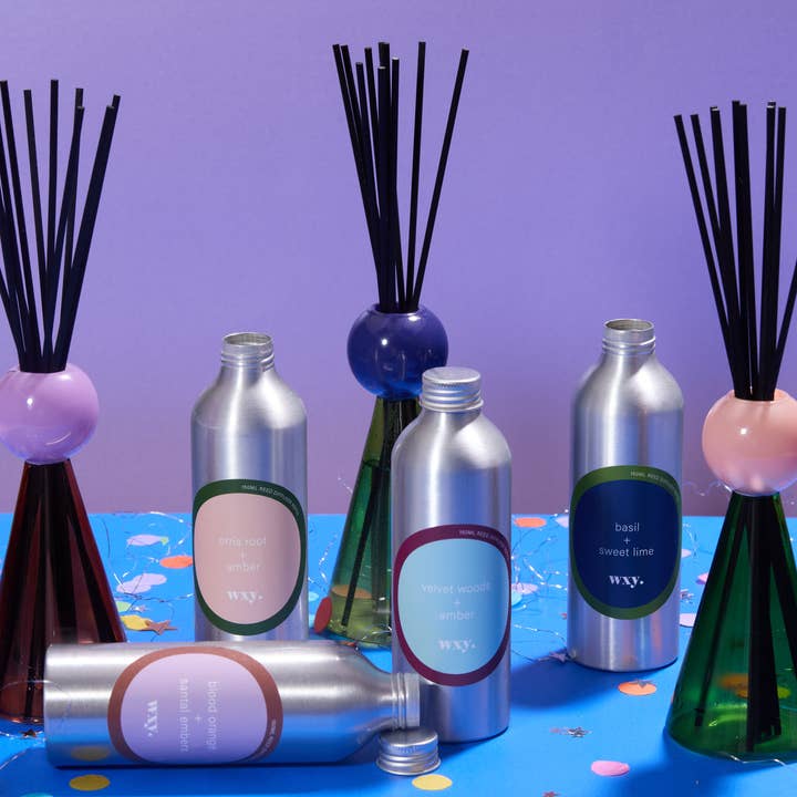 wxy. - Wholesale Reed Diffuser - Disco Diffuser Refill - Velvet Woods + Amber