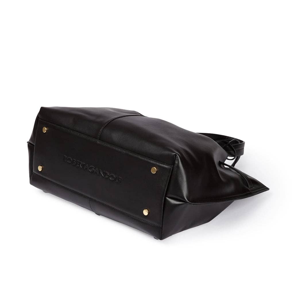 Sable Sveva Maxi leather handbag with organized interior and twist lock closure for wholesale on Faire5