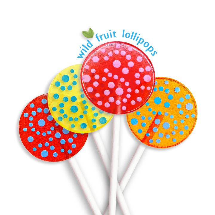 Wild Fruit Lollipop Mix Candied Fruit Frosting Case (40) for wholesale by Popette of Pendulum