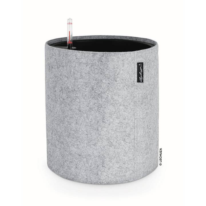 Lechuza Self Watering Planters – Engroshandel Plantekrukke – LECHUZA TRENDCOVER Filt Poly Resin Selvvandende Plant Pot1