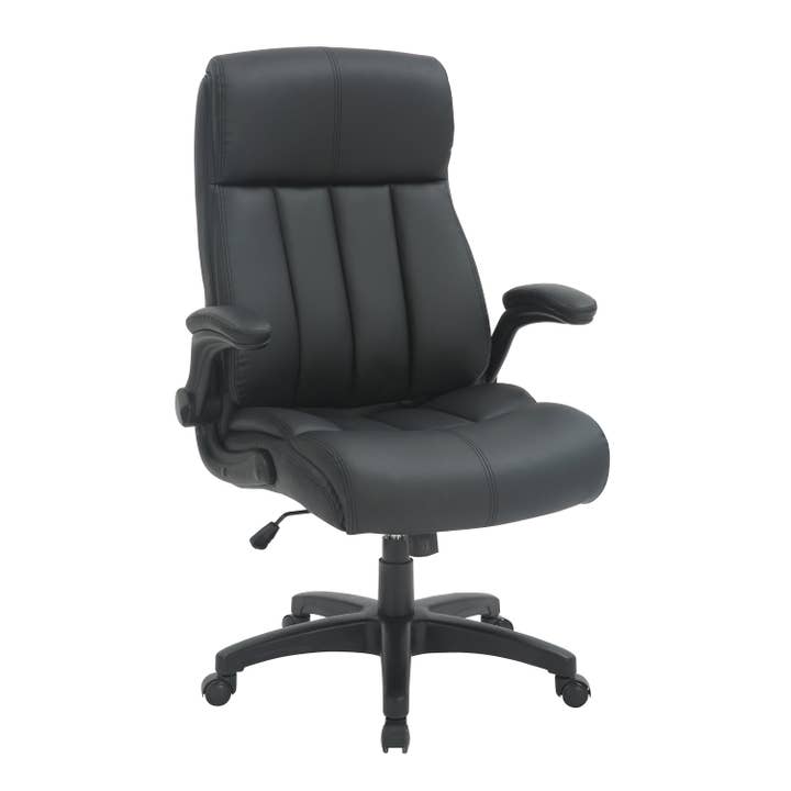 Chaise de bureau ergonomique en similicuir avec hauteur réglable pour la vente par RTA Products LLC