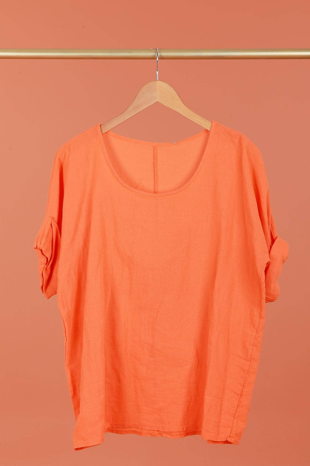 la maison des fibres naturelles – wholesale T-shirt – women's – t-shirts 1101 + SIZE60%cotton 40%linen23