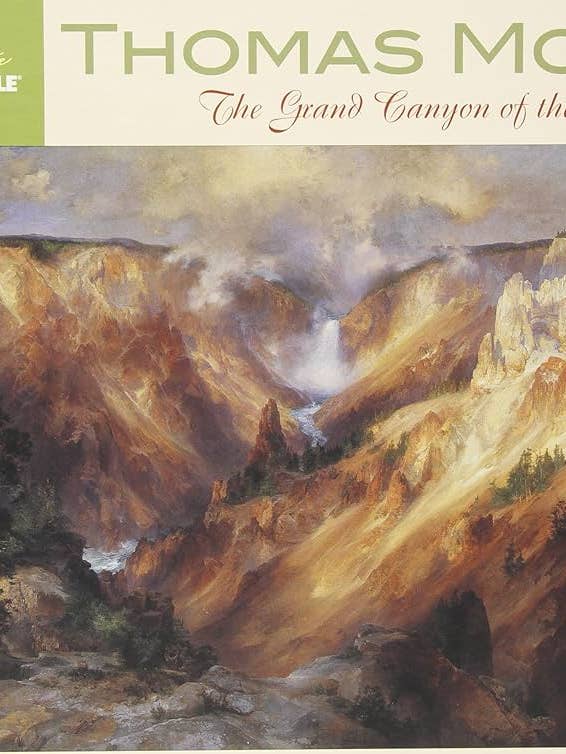 Thomas Moran: The Grand Canyon of the Yellowstone Puzzle for wholesale by Texas Bookman