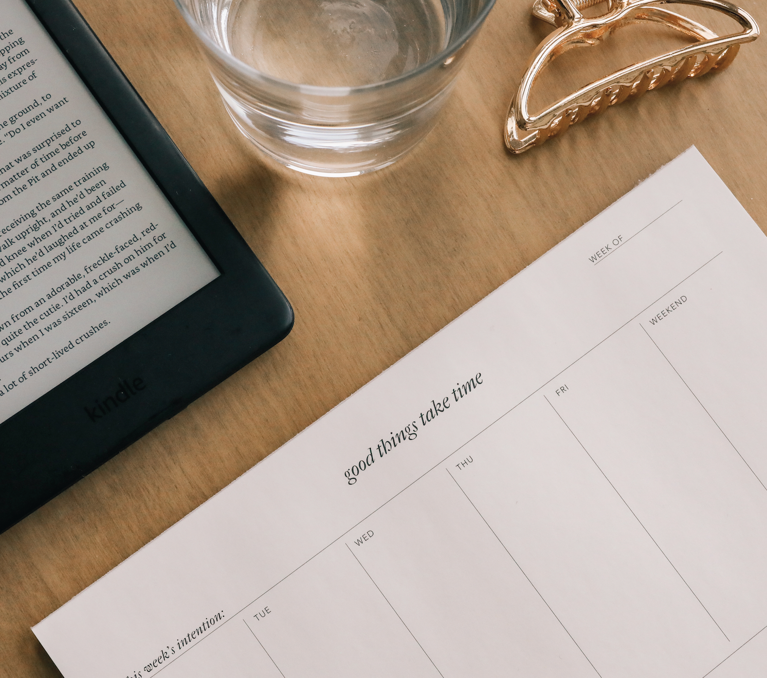 Strawberry Goose - Wholesale Notepad - Weekly Notepad7